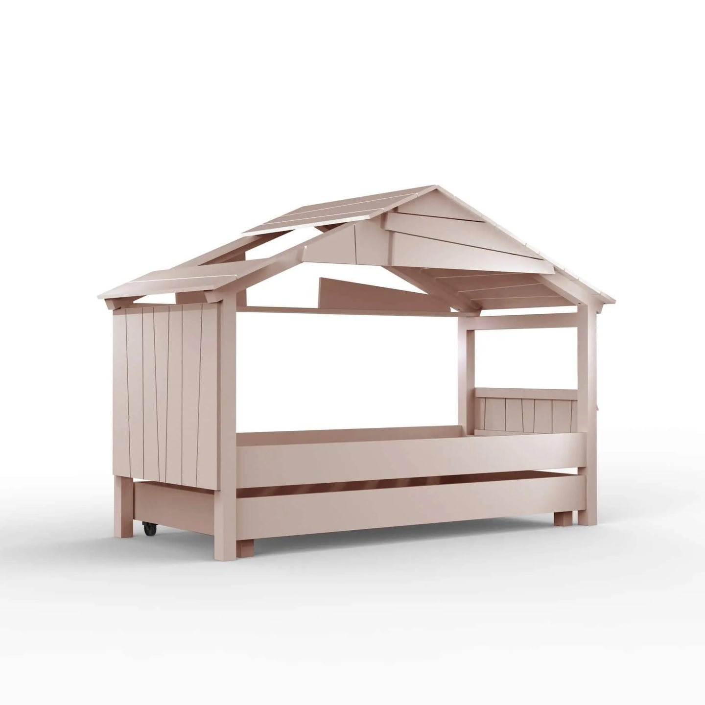 Star Treehouse Bed with Trundle Pull Out